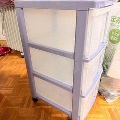 3段　収納BOXの画像