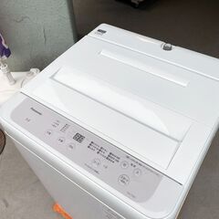 中古☆Panasonic 洗濯機 2024年製 5.0Kの画像