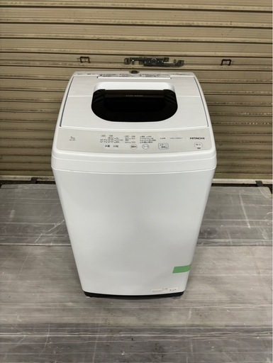日立 全自動洗濯機 5kg 2022年製 NW-50G 動作良好