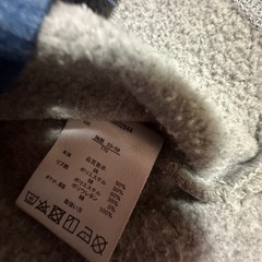 EDWIN スウェットトレーナー 80・110 2点セット／兄弟リンクコーデ 裏起毛の画像