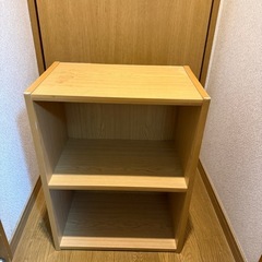 カラーボックス　２段　無料の画像