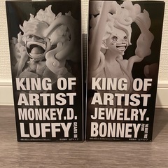 【新品未開封】ワンピース KING OF ARTIST ルフィ ボニー セットの画像