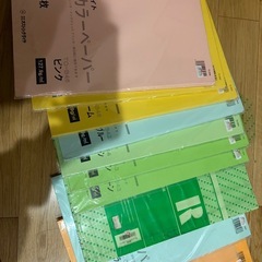カラフル画用紙・色上質紙 2000〜3000枚以上｜保育園・幼稚園・制作向けの画像