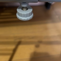 中古　調節可ベッドガード　スチール素材の画像