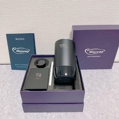 お話し中【✨新品✨】アロマディフューザー 車　芳香剤　フレグランス　ホワイトムクス　消臭の画像