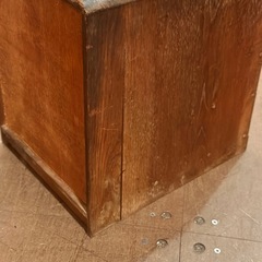木製 4段 引き出し 小引き出し 収納家具 書類収納 wooden 4 drawer chest small storage cabinet の画像