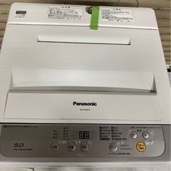 Panasonic 全自動洗濯機 5.0kg NA-F50B10 2017年製 動作確認済 の画像