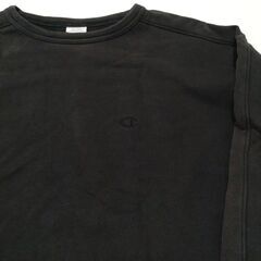 Champion ブラック スウェット Mの画像