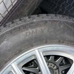 ※バリ山　ブリヂストン　225/65R17 スタッドレスホイール付の画像