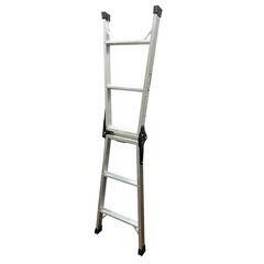 25C612_ジ Hasegawa アルミ合金製兼用脚立 RC-09 脚立 はしご 梯子 現状品 中古の画像