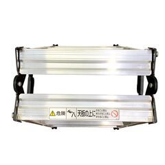 25C612_ジ Hasegawa アルミ合金製兼用脚立 RC-09 脚立 はしご 梯子 現状品 中古の画像