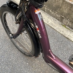 YAMAHA パスキスミニ　電動自転車　管071227の画像