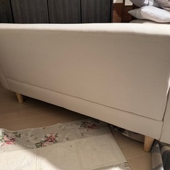 2人掛けソファ　の画像