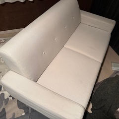 2人掛けソファ　の画像