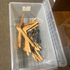 ピンチ付きハンガー14本の画像