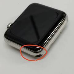 Apple Watch Hermes Series 3/GPS+セルラー/42mm/A1891/シルバーステンレス〈MQMV2J/A〉の画像