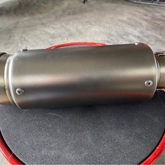 バイク用マフラースリップオンサイレンサー の画像