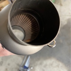 バイク用マフラースリップオンサイレンサー の画像