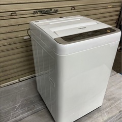 Panasonic 全自動洗濯機 6.0kg NA-F60B10 2016年製　動作確認済 ※側面キズあり の画像
