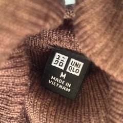 ユニクロ　タートルネックセットの画像