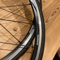 Shimano RS21 ロードバイク用ホイールセット タイヤ付き！の画像