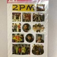 2PM ポストカード、クリアファイル、シールの画像