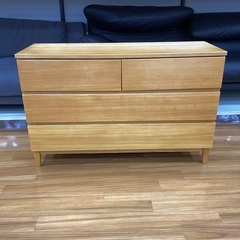 【トレファクマーケット久喜店】無印良品　ミドルチェストの画像