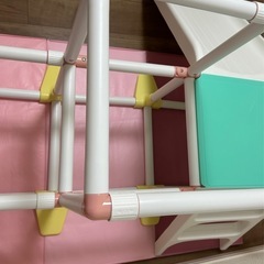 室内用　折りたたみジャングルジム＆滑り台の画像