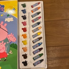peppa  pig ぬりえ　の画像