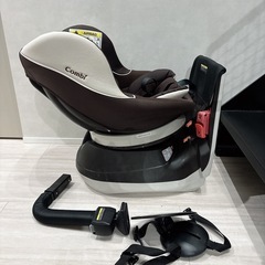チャイルドシート ネルーム lite EF ダークブラウン コンビの画像