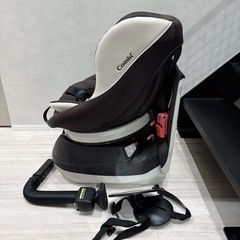 チャイルドシート ネルーム lite EF ダークブラウン コンビの画像