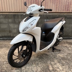 ホンダ　Dio110 JK03 ホワイト　実働　キーレス　動画あり　大阪の画像