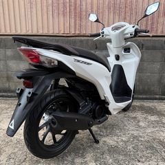 ホンダ　Dio110 JK03 ホワイト　実働　キーレス　動画あり　大阪の画像