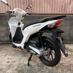 ホンダ　Dio110 JK03 ホワイト　実働　キーレス　動画あり　大阪の画像