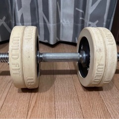 可変式のダンベル (2.5kg×4枚=10kg)の画像