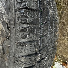 スズキジムニー、スノータイヤとアルミ175/80R16の画像