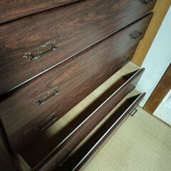 タンス　引出　収納　洋服ダンス　800円あげます　1月4日家具無料お渡し会の画像
