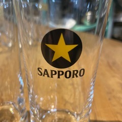 【引き取り限定】中古品　サッポロビール　黒ラベル　グラス　４個セット×3の画像