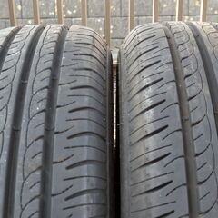 工賃こみ　２０２４年夏タイヤ１６５／７０Ｒ１４　４本セットの画像