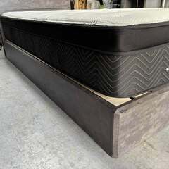 おしゃれ シングルベッド Dual Pocket 30cm マットレス、幅98cm Used/キレイの画像