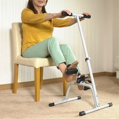 中古　高齢者　自転車こぎ運動器具　の画像