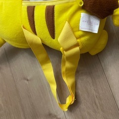 ピカチュウ　ぬいぐるみリュックの画像