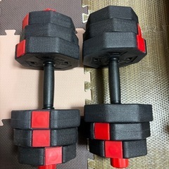 ダンベル(可変式)＋ベンチ台の画像