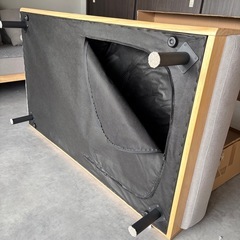 シェーズロング ソファ 一人掛け リクライニング カウチソファ ファブリック コーデュロイ 合皮 グレージュの画像