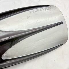 【❗️✨ 現状品✨❗️】ダイビングフィン 左右セット　 PLATIV?刻印有 キックストラップ付の画像