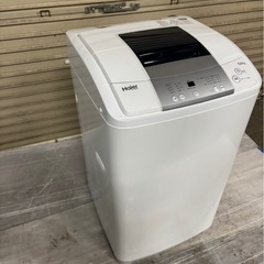 Haier 全自動洗濯機 6.0kg JW-K60M 2017年製 動作確認済の画像
