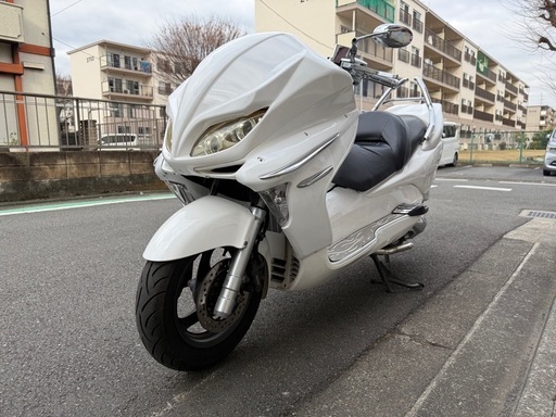 ホンダ フォルツァ mf08 フルカスタム フルエアロ スピーカー付き ビッグスクーター