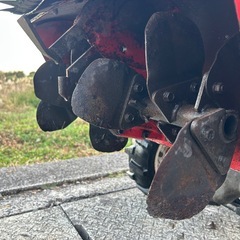 オーレック　管理機 耕運機　正転逆転　畝立て 6馬力 SF50 家庭菜園 耕うん幅500m デフロック 抵抗棒 農用トラクター　ガソリンエンジン 宮崎 始動動画ありの画像