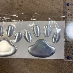 肉球ステッカーの画像