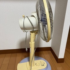  扇風機 MORITA（モリタ）MF-S37C 首振り機能付きの画像